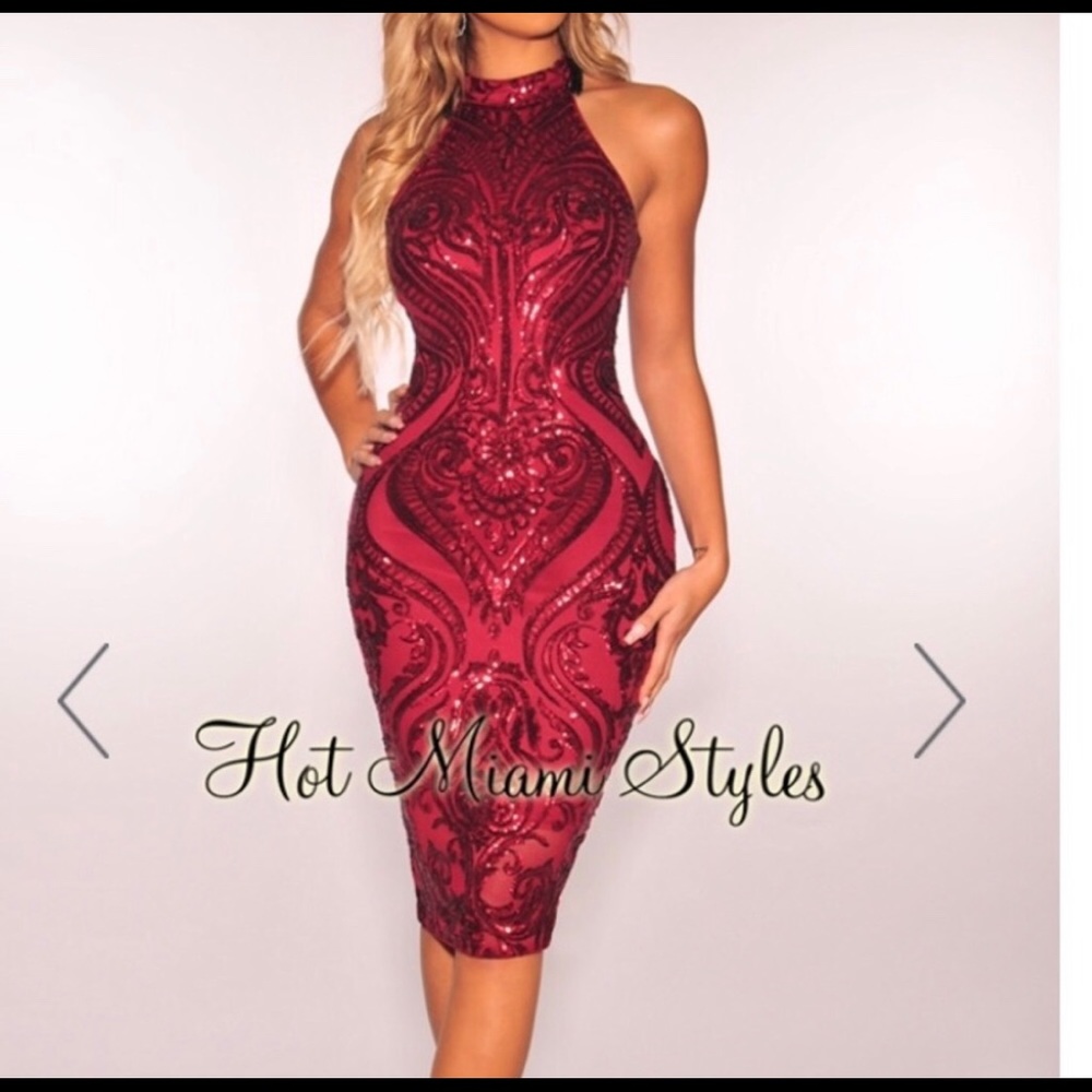 ❤️ RED SEQUIN DRESS ❤️